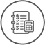 mokshcad global CAD outsourcing icon – construction estimating, engineering design, CNC programming, architectural drafting, fabrication support, smart sourcing solutions