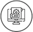 mokshcad global CNC programming and architectural drafting icon – fabrication support, CAD outsourcing, construction design, engineering drawings, smartsourcing services
